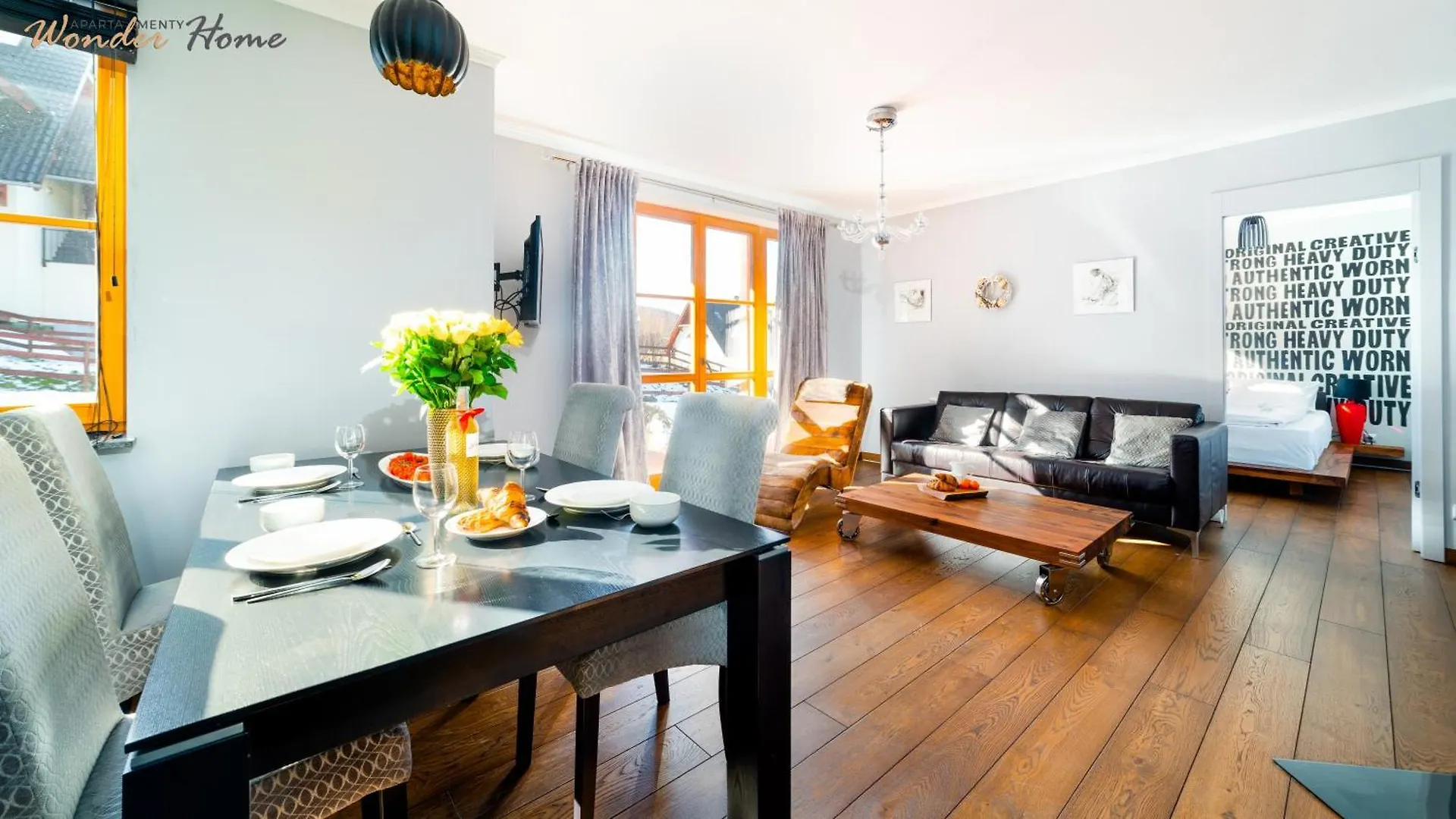 Apartment Wonder Home - Domki Gorskie Z Kominkami Na Kameralnym Osiedlu - Plac Zabaw Na Terenie Kompleksu